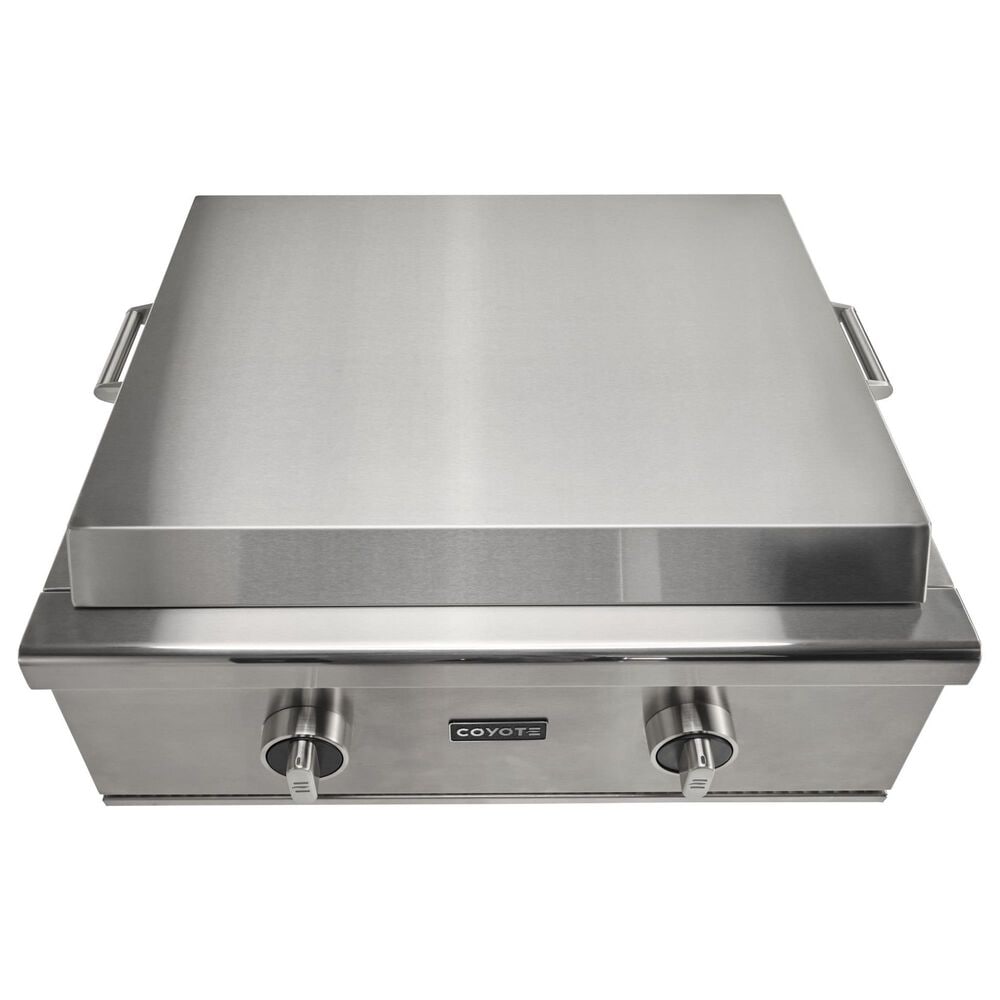 Coyote Outdoor 30&quot; Built-In Liquid Propane Flat Top Grill in Stainless Steel, , large