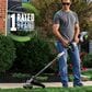 EGO Power+ 17" Line IQ Multi-Head String Trimmer with Powerload, 5.0Ah Battery, 320W Charger and Carbon Fiber 10" Pole Saw Attachment in Gray and Black, , large