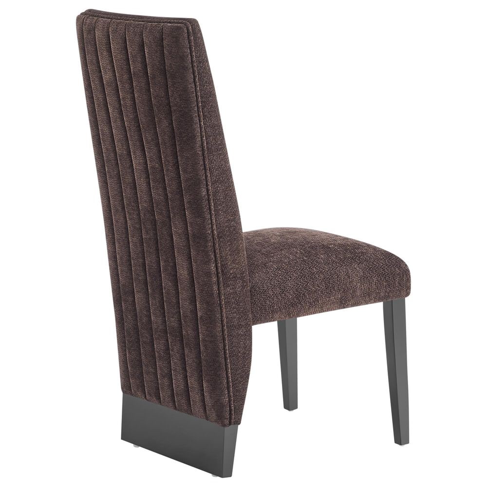 Modern Market Upholstered Side Chair in Brown, , large