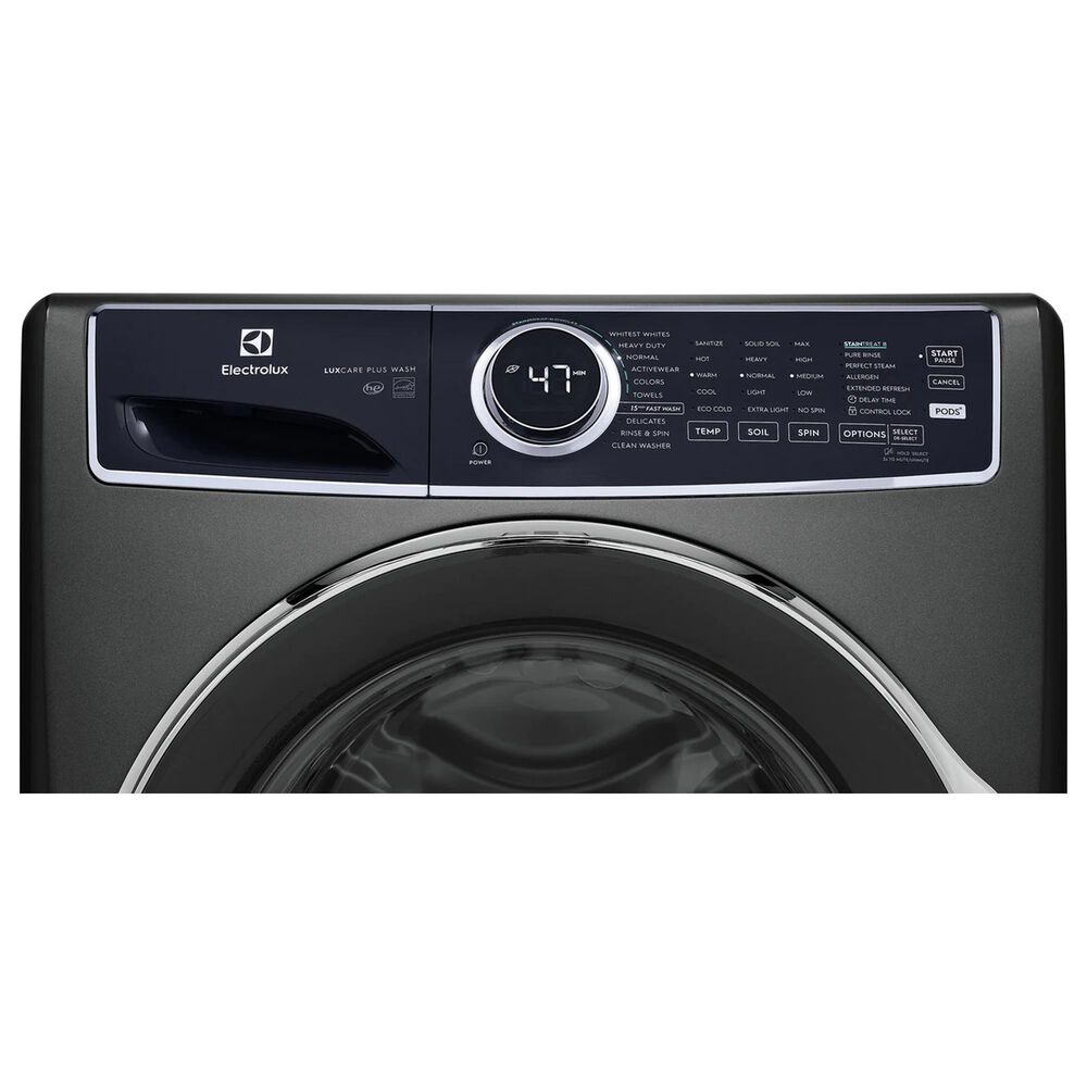 Electrolux 4.5 Cu. Ft. Front Load Washer and 8 Cu. Ft. Gas Dryer Laundry Pair in Titanium, , large