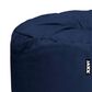 Jaxx 4" Round Bean Bag with Removable Cover in Navy, , large
