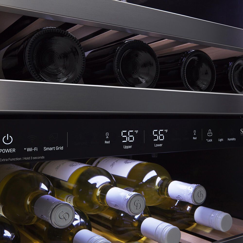 Signature Kitchen Suite 24" Built-in Undercounter Wine Refrigerator - Panel Sold Separately, , large