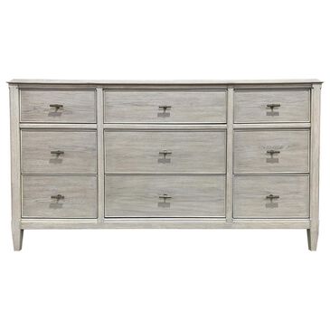 Riverside Furniture Carmella 9-Drawer Dresser in Pebble Oak, , large