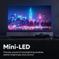 Element 100" Class Mini-LED QLED 4K - Smart Google TV with 3.1.2 Channel Soundbar System in Black, , large