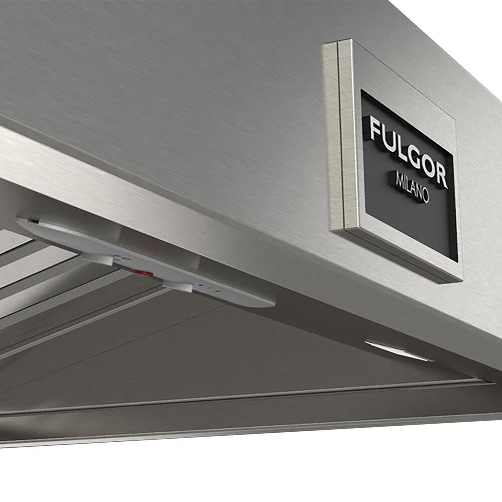 Fulgor Milano 600 Series 36&quot; Pro Wall-Mount Range Hood with 600 CFM in Stainless Steel, , large