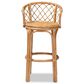 Baxton Studio Orchard Bar Stool in Natural Brown, , large