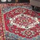 Safavieh Monaco MNC207C-10 10" x 14" Red/Turquoise Area Rug, , large