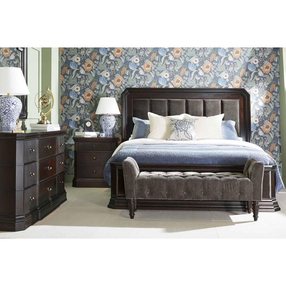 Vantage Revival Bed Bench in Charcoal, , large