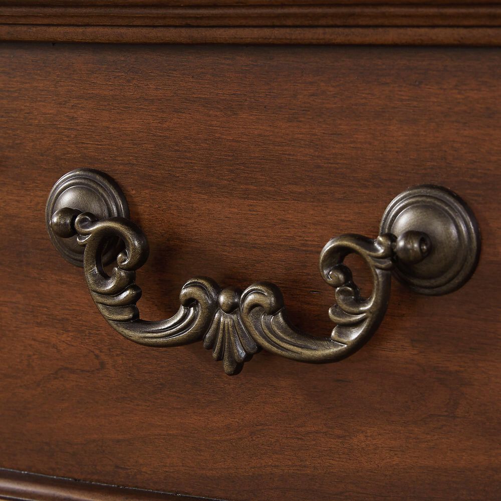 Ashley Lavinton 5-Drawer Chest in Cherry Brown, , large