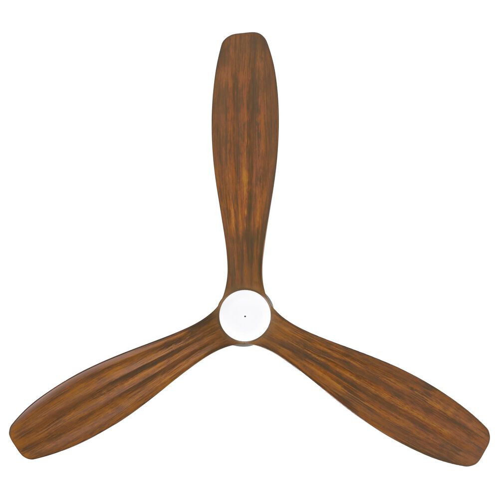 Minka-Aire Ventiara 52" LED Flush Mount Indoor/Outdoor Ceiling Fan in Coal, , large