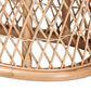bali & pari Ladonna Ottoman Footstool with Natural Rattan in Neutral, , large