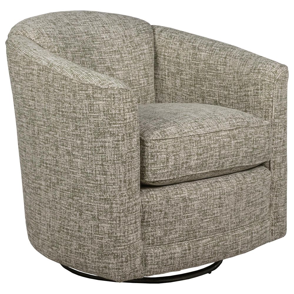 Smith Brothers Swivel Glider Chair in Green, , large