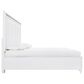 Millenium Chalanna 4-Piece King Bedroom Set in White Lacquer, , large