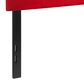 Flash Furniture Cambridge Full Upholstered Headboard in Red, , large