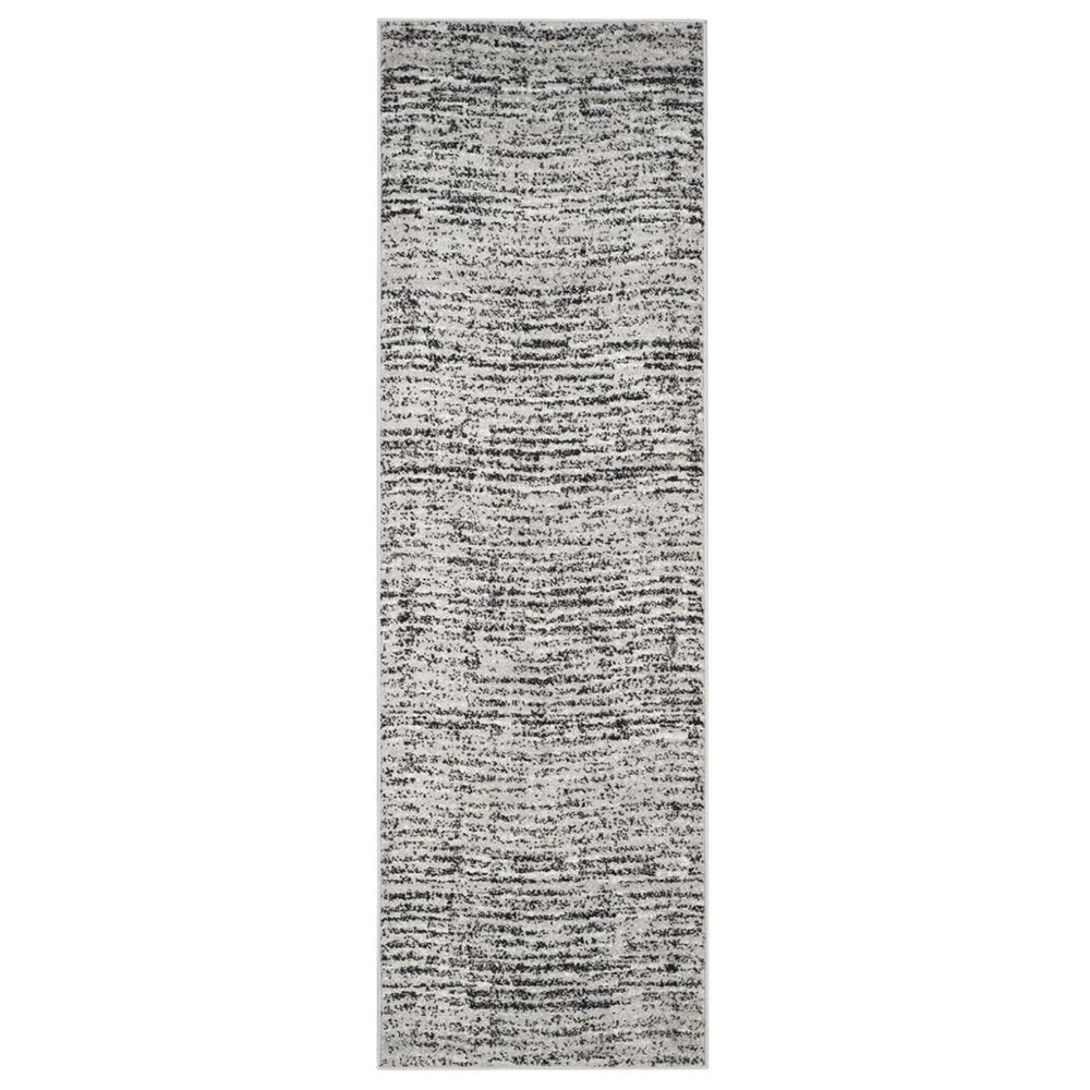 Safavieh Adirondack ADR117A 2&#39;6&quot; x 18&#39; Black and Silver Runner, , large