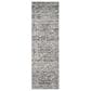 Safavieh Adirondack ADR117A 2"6" x 18" Black and Silver Runner, , large