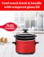Black & Decker 0.7-Quart Mini Slow Cooker in Red, , large