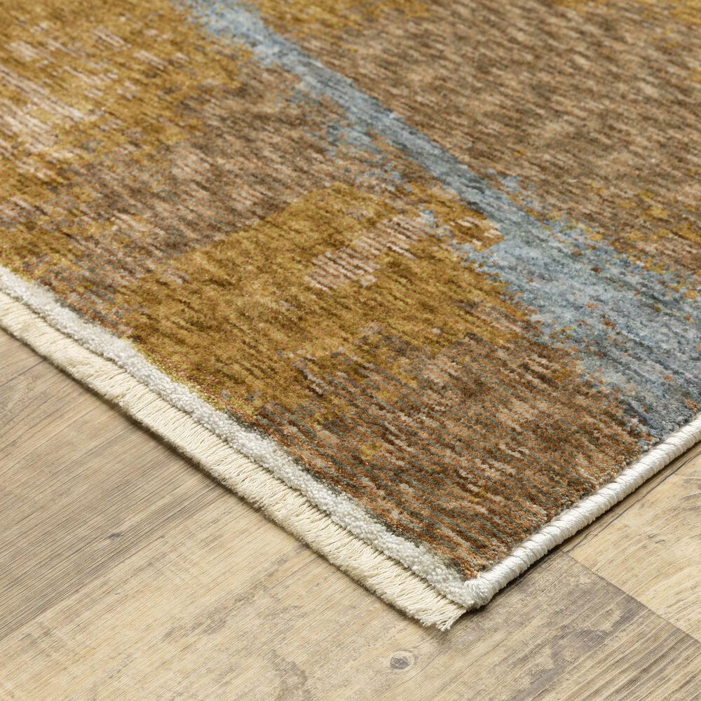 Oriental Weavers Hayden 2&#39;3&quot; x 7&#39;6&quot; Beige and Rust Runner, , large