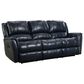 Homestretch Mercury Double Power Reclining Sofa in Ocean Blue, , large