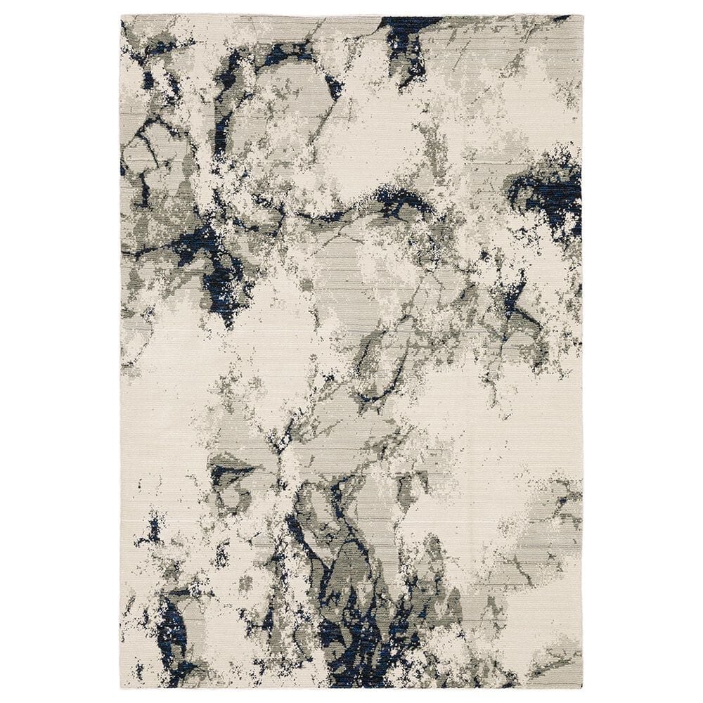 Oriental Weavers Evolution Greeley 978A 7"10" x 10"10" Ivory Area Rug, , large