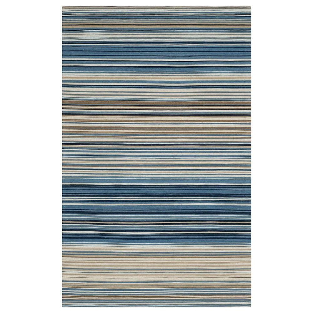 Safavieh Marbella 5" x 8" Blue and Multicolor Area Rug, , large
