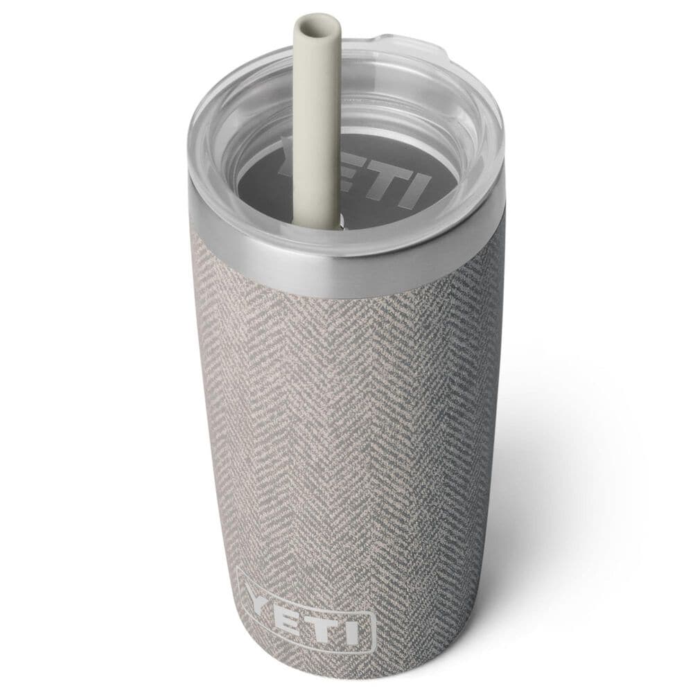 YETI Rambler Jr. 10 Oz Tumbler with Silicone Straw Lid in Riverhead Green, , large