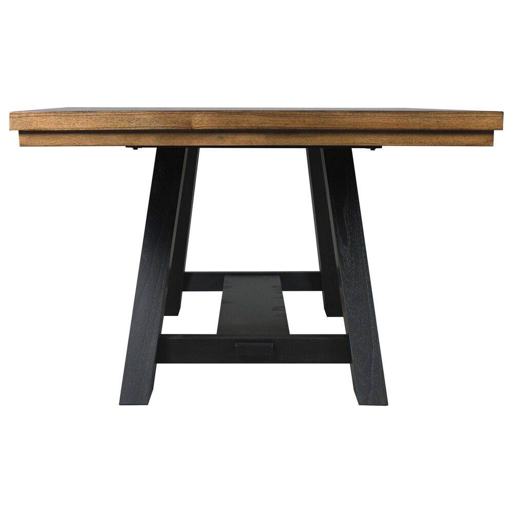 Ashley Greddinton 7-Piece Rectangular Dining Set in Medium Brown and Black, , large