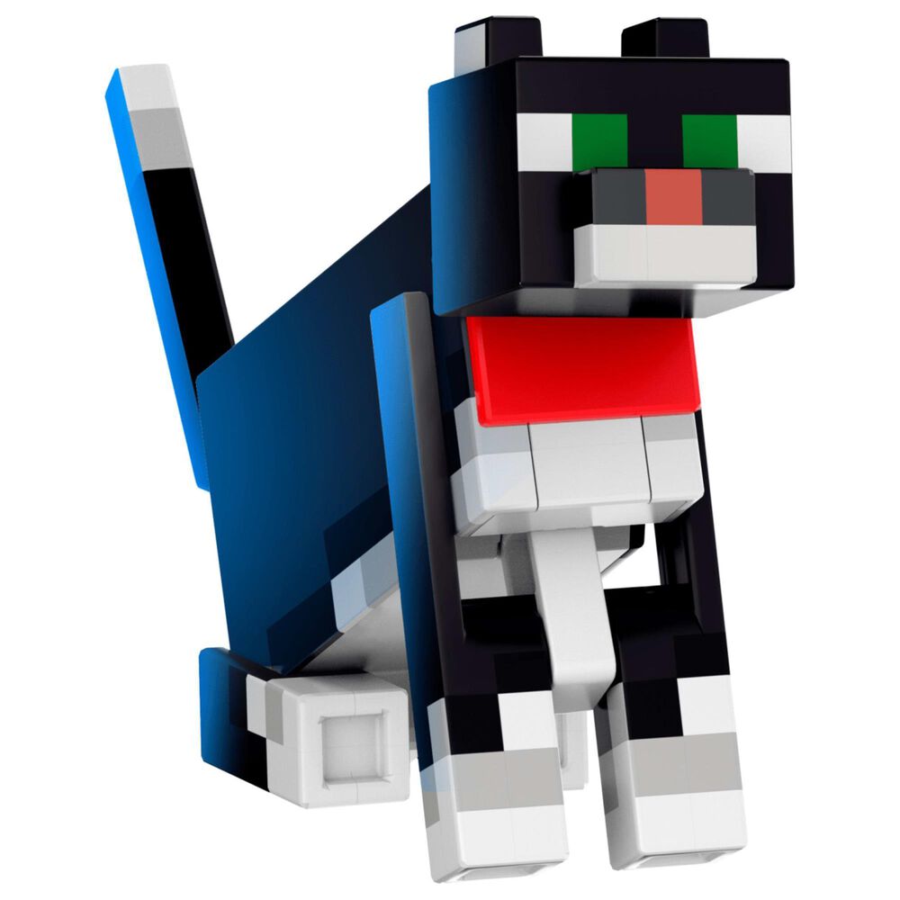 Mattel Minecraft Diamond Level Tuxedo Cat Action Figure, , large