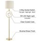 Lite Source Sanna Floor Lamp in Gold, , large