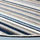 Safavieh Cabana CBN323F 6"7" Round Grey and Blue Indoor/Outdoor Area Performance Rug, , large