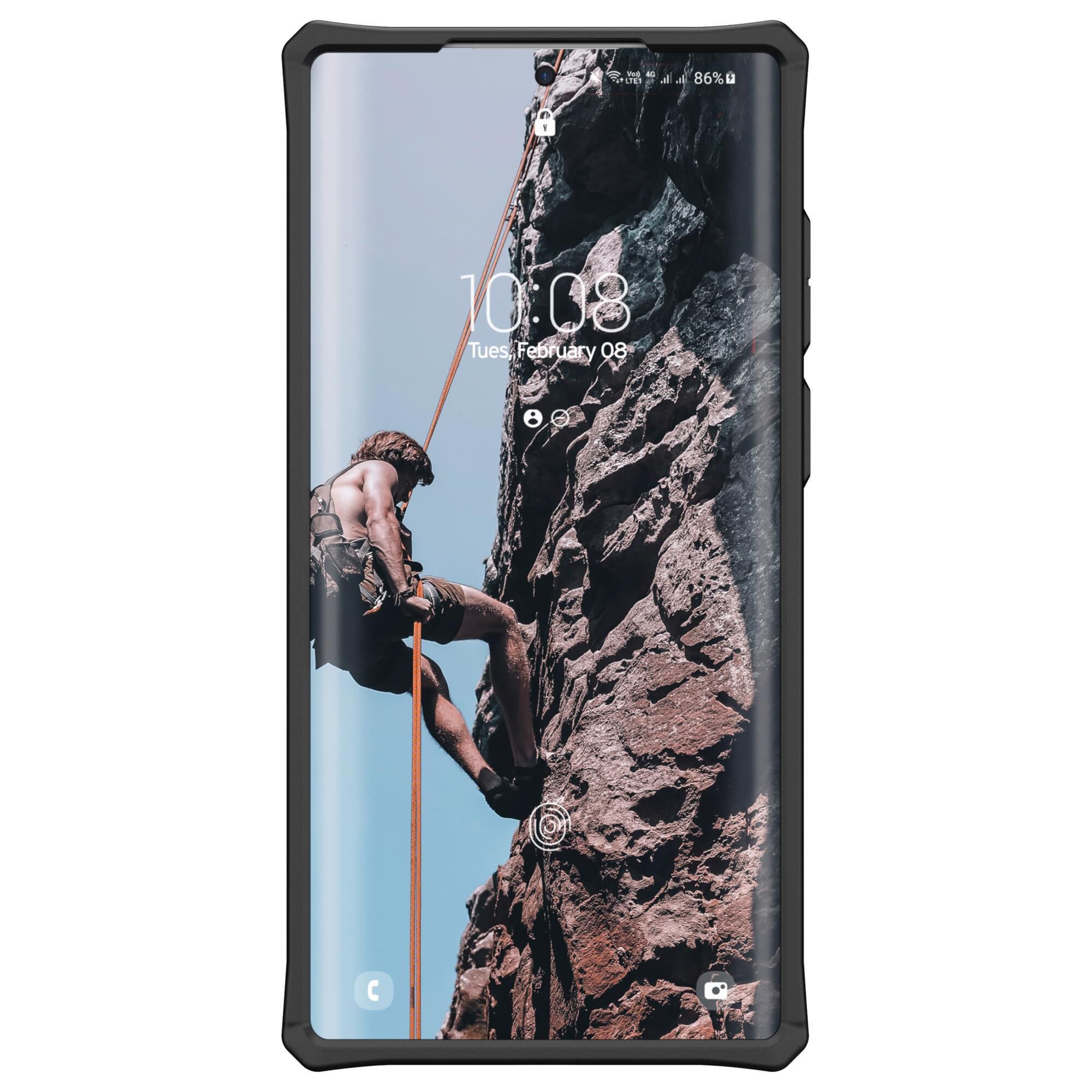UAG Monarch Case for Samsung Galaxy S22 Ultra 5G in Black NFM