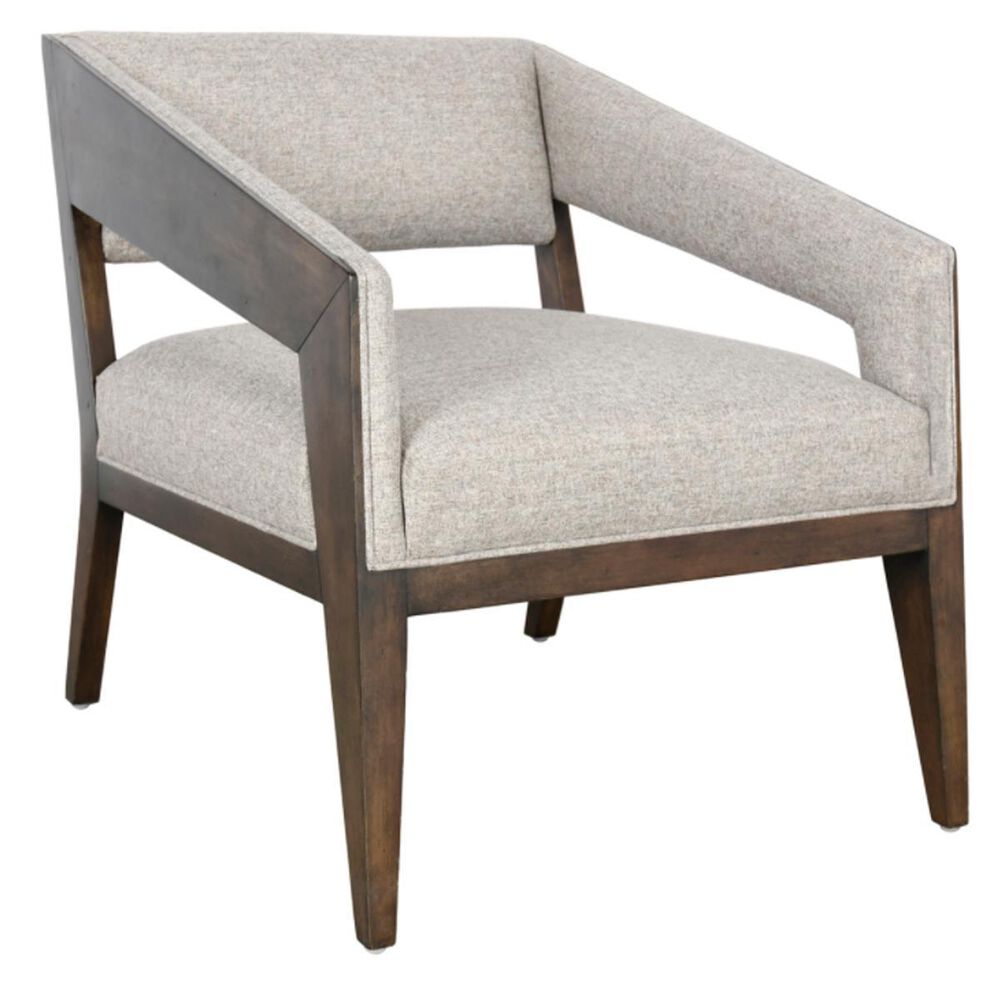 Classic Concepts Nina Zane Accent Chair in Ivory and Orly Natural, , large