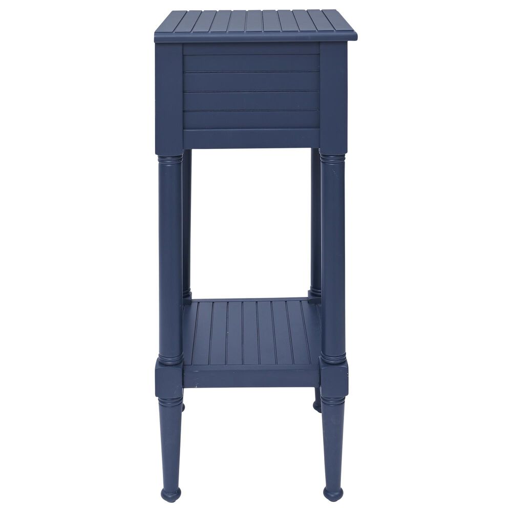 Linon Home Decor Seaboard End Table in Navy, , large