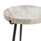 Slatehouse Maxwell Accent Table in Black and Light Gray, , large