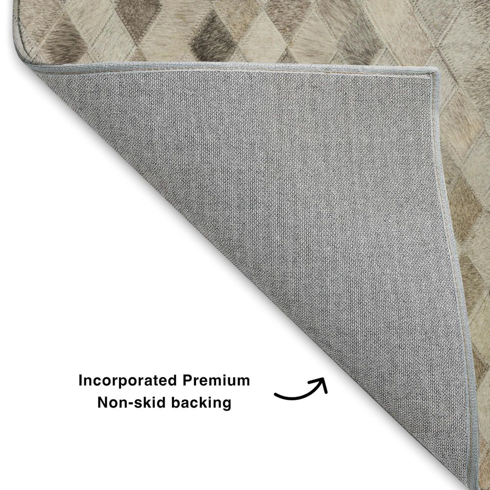 Dalyn Rug Company Bozeman BM6 Gray 2&#39;3&quot; x 7&#39;6&quot; Runner, , large