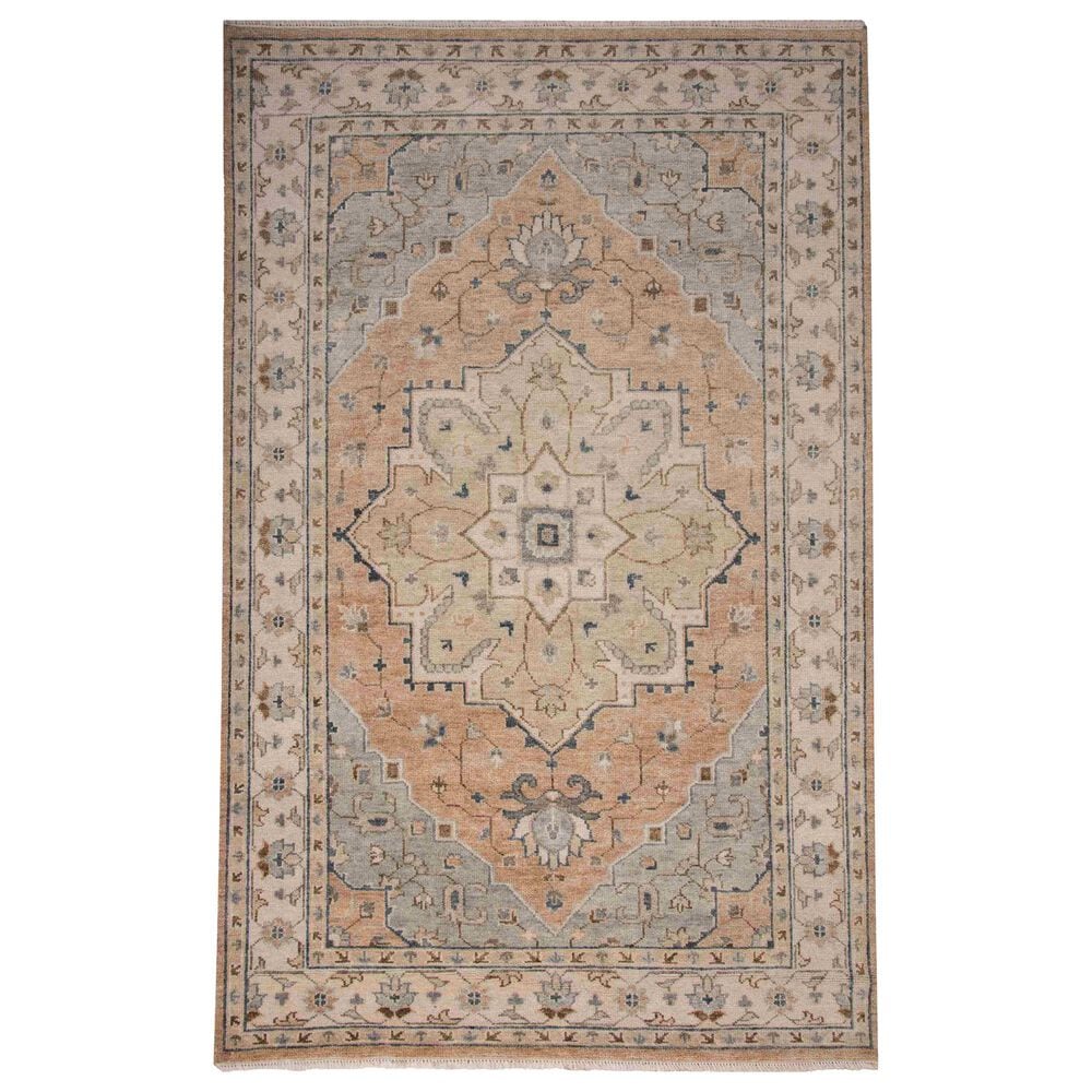 Rizzy Hallmark HAL234 Grey, Beige, Brown and Black 8" x 10" Area Rug, , large