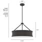 Hunter Capshaw 5-Light Pendant in Noble Bronze, , large