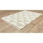 Oriental Weavers Axis Geometric 6"7" x 9"6" Ivory Area Rug, , large