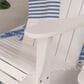 Linon Home Decor Adirondack Rocking Chair in White, , large