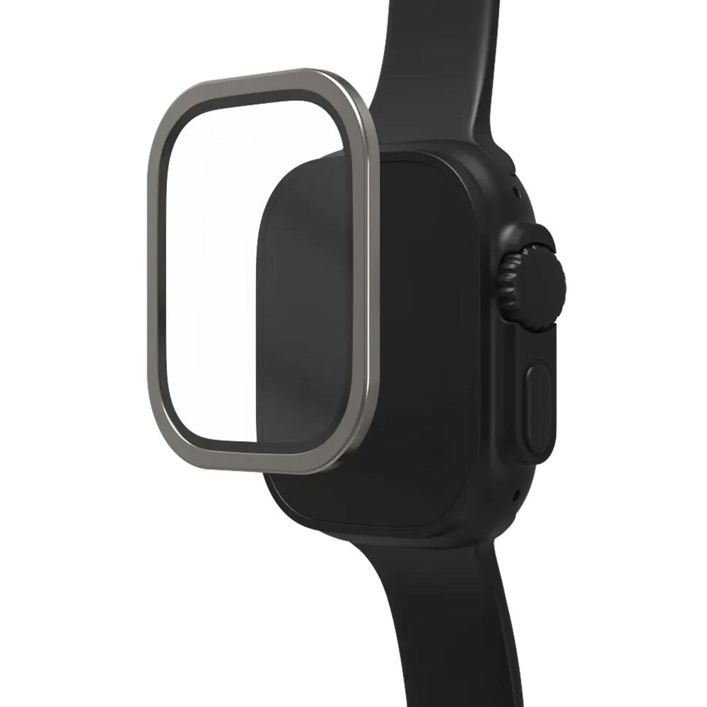 Zagg InvisibleShield Glass XTR4 Screen Protector for Apple Watch Ultra 49mm in Titanium, , large