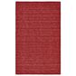 Feizy Luna 3"6" x 5"6" Red Area Rug, , large