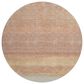 Dalyn Rug Company Trevi TV2 8" Round Salmon Area Rug, , large