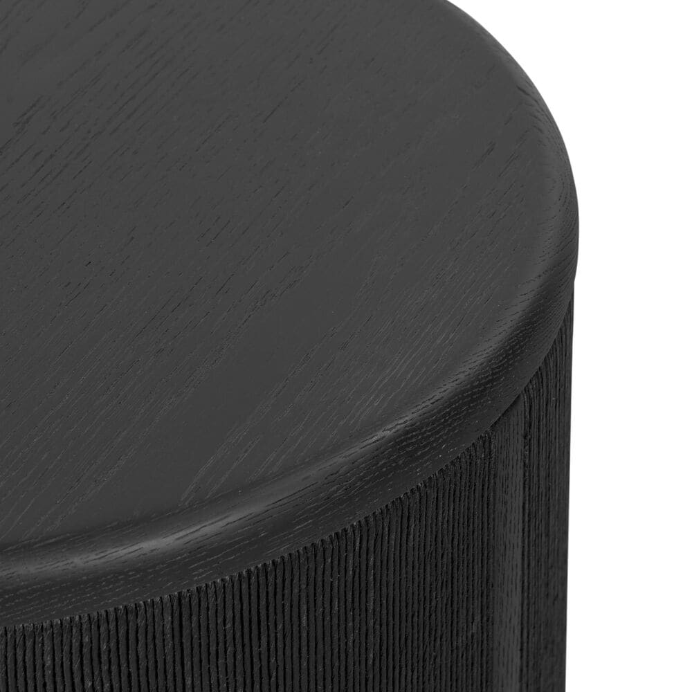 Four Hands Rosenell End Table in Black Oak, , large