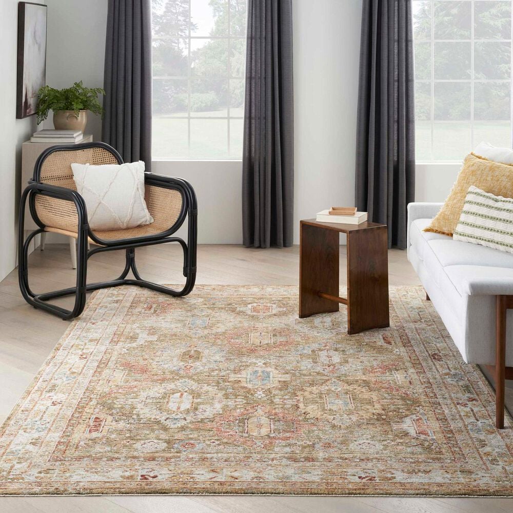 Nourison Sahar 9&#39;3&quot; x 12&#39;7&quot; Green Area Rug, , large