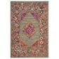 Safavieh Madison MAD133G 5"1" x 7"6" Light Grey and Fuchsia Area Rug, , large