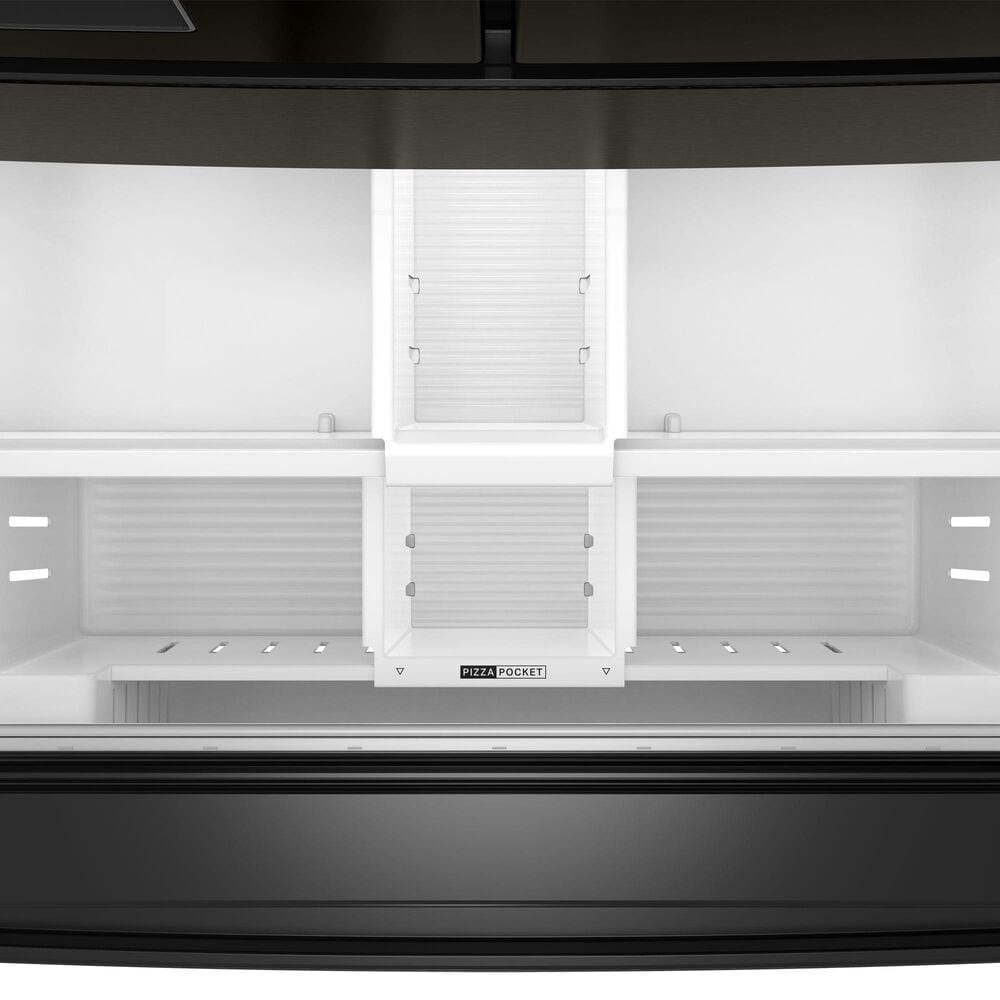 Whirlpool WRMF3536 29 Cu. Ft. French Door Refrigerator in Fingerprint-Resistant Black Stainless Steel, , large