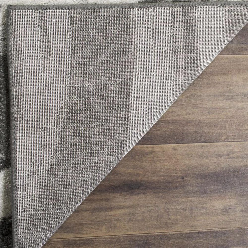 Safavieh Adirondack ADR125R 5&#39;1&quot; x 7&#39;6&quot; Charcoal and Ivory Area Rug, , large