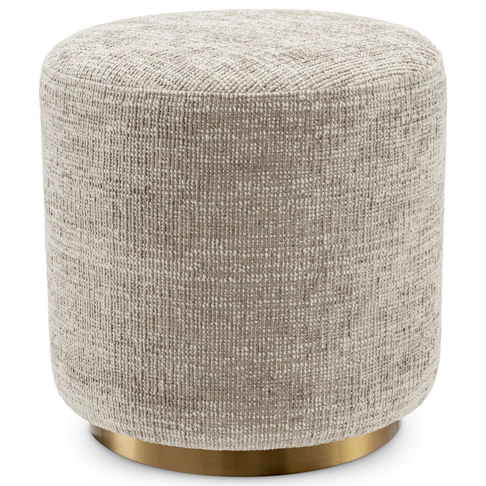 Eichholtz Greer Swivel Counter Stool in Brushed Brass, , large