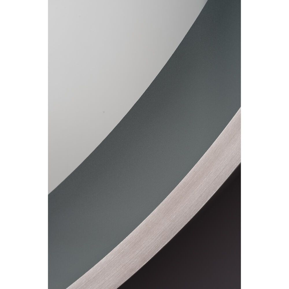 James Martin Radiance Mirror in Brushed Nickel, , large
