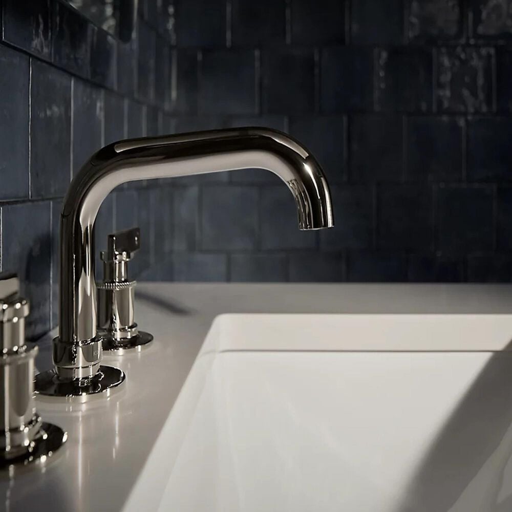 Kohler Castia Widespread Bathroom Sink Faucet in Vibrant Polished Nickel, , large